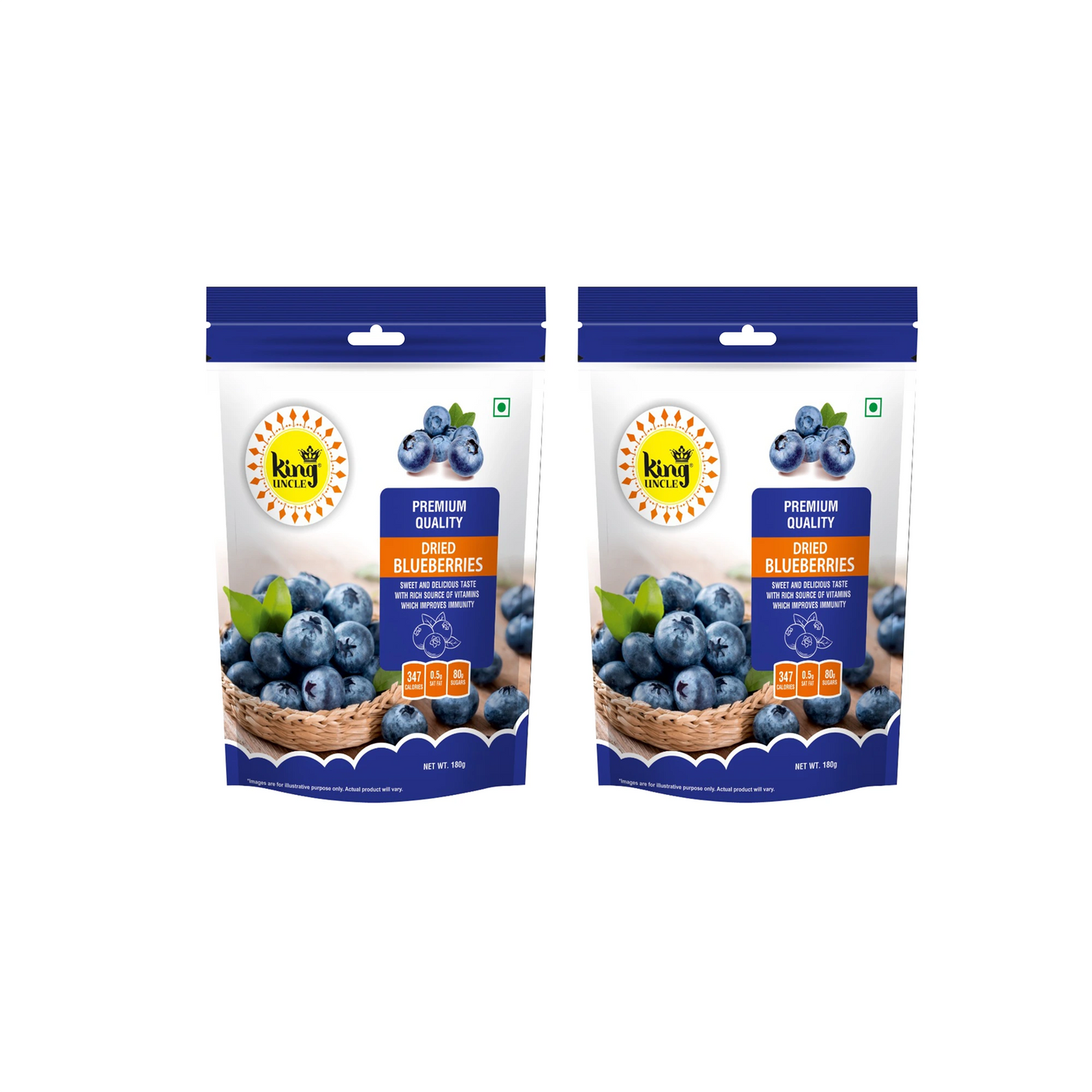 Dried Blue Berries