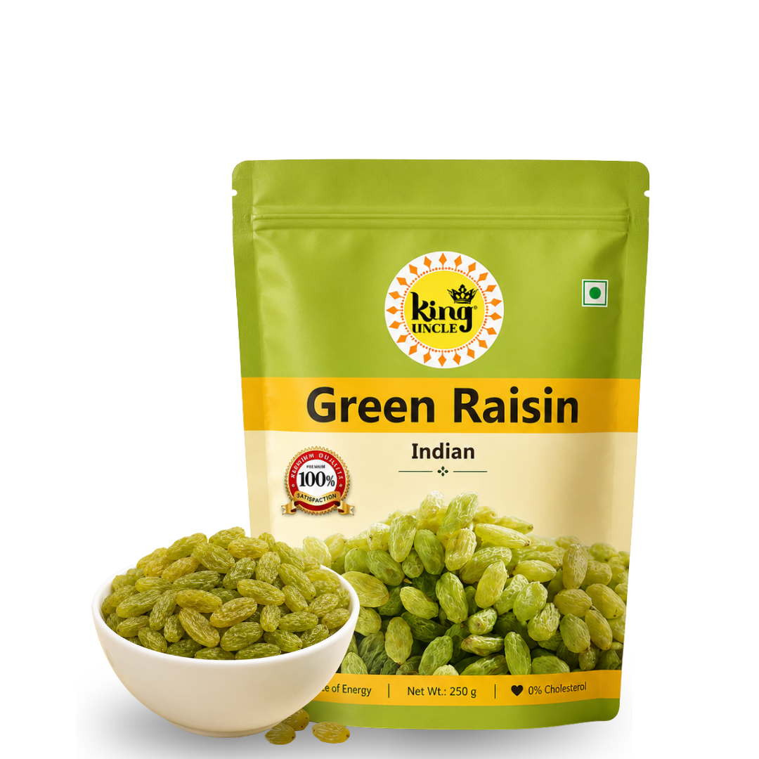 Indian Long Green Raisin | King Uncle