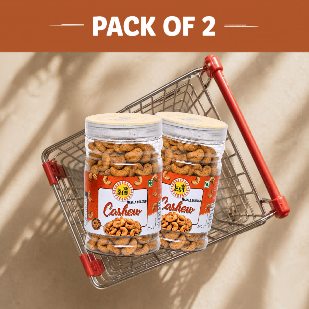 Pack of 2- Roasted Masala Cashew