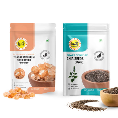 Combo Pack - Chia Seeds and Gond Katira