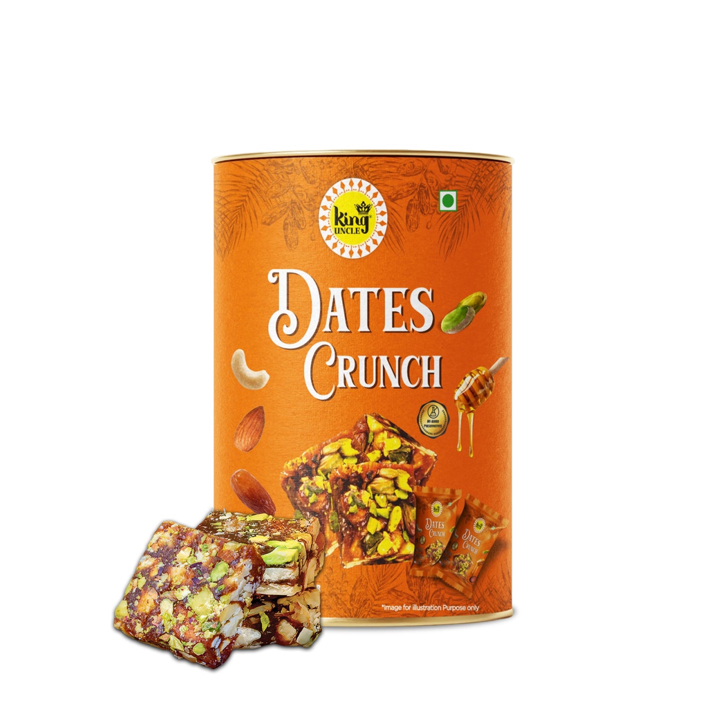 Dates Crunch - No added sugar | King Uncle