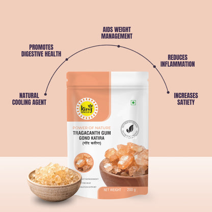 Combo Pack - Chia Seeds, Basil Seeds and Gond Katira