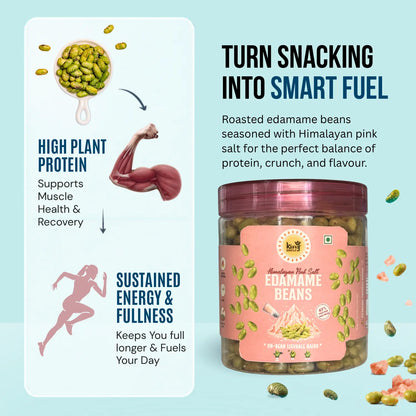 Himalayan Pink Salt Edamame Beans | King Uncle