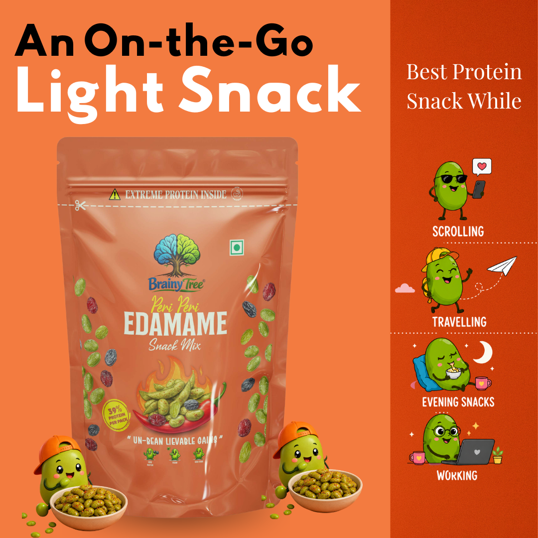 Edamame Snack Mix | Peri Peri