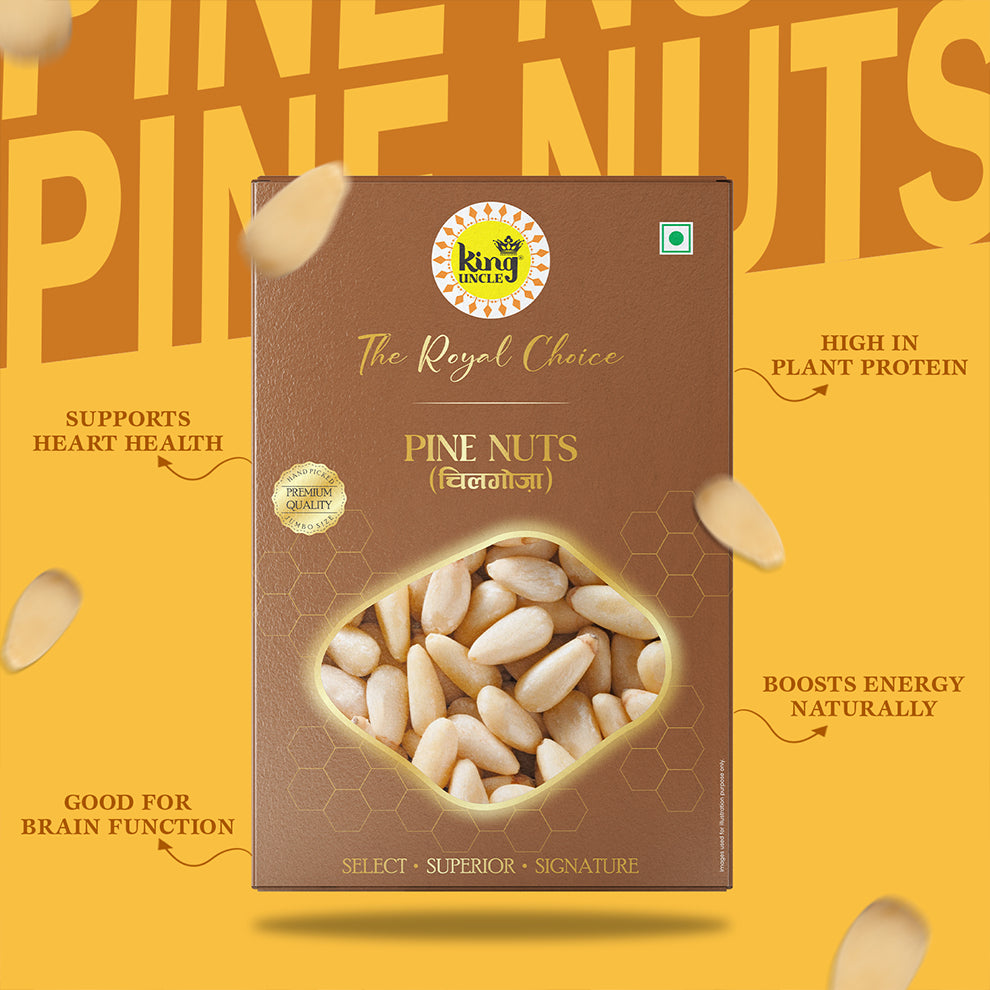King Uncle Pine Nuts (Chilgoza)