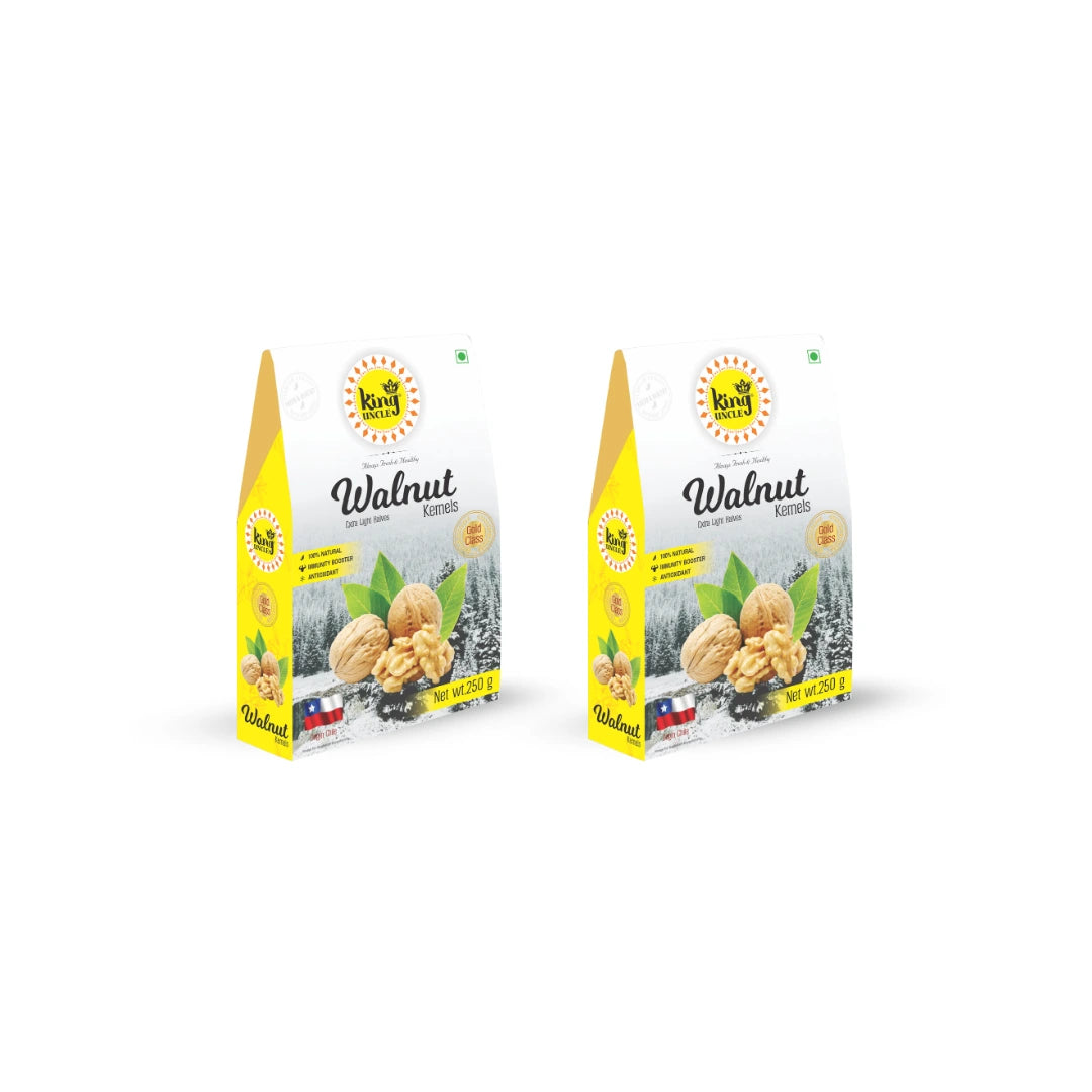 Chilean Extra Light Halves Walnut Kernels | King Uncle