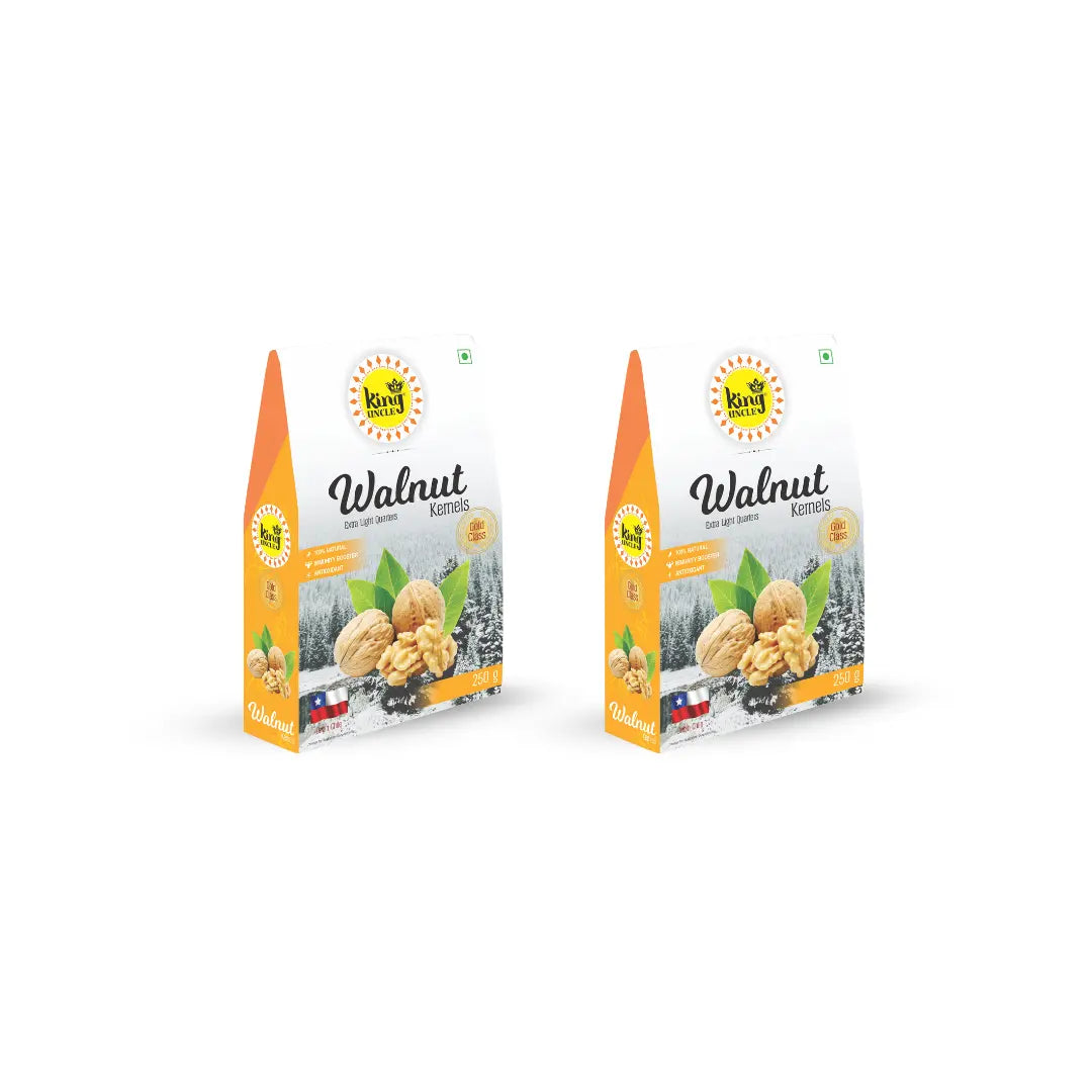 Californian Extra Light Halves Walnut Kernels | King Uncle