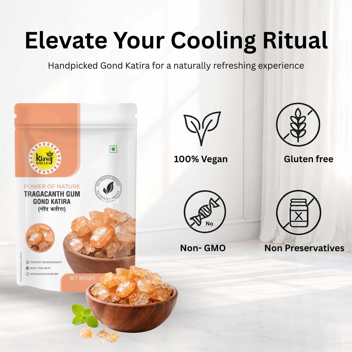 Tragacanth Gum Gond Katira | King Uncle