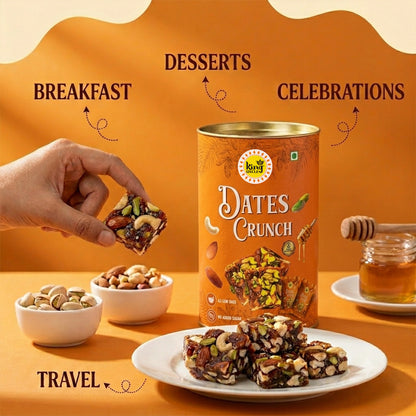 Dates Crunch - No added sugar | King Uncle