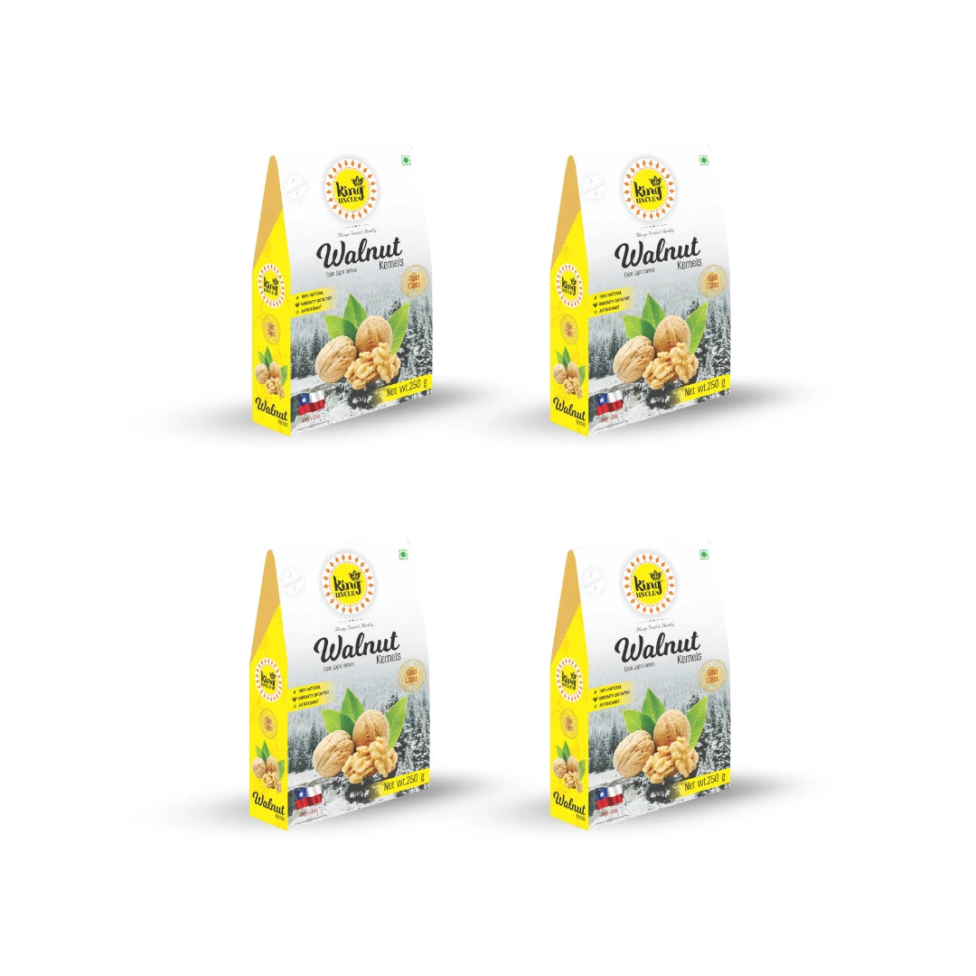 Chilean Extra Light Halves Walnut Kernels | King Uncle