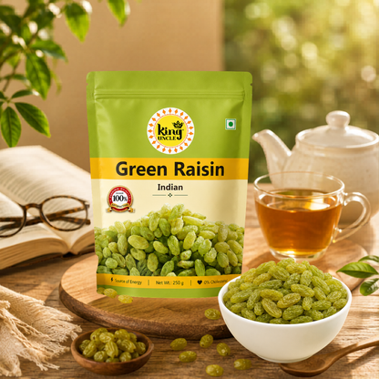 Indian Long Green Raisin | King Uncle