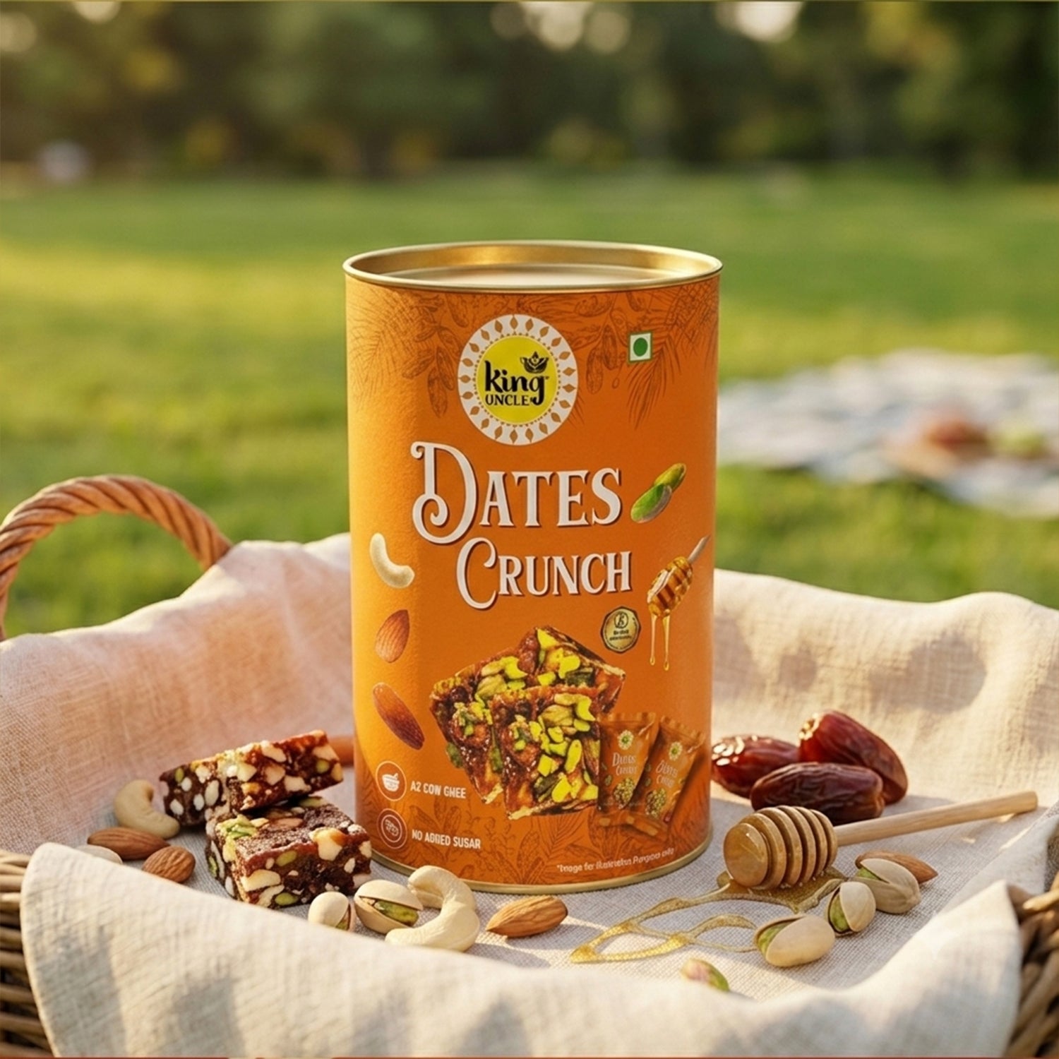 Dates Crunch - No added sugar | King Uncle