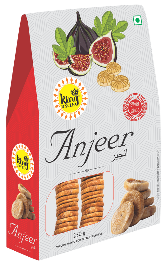 Afghan Anjeer/ Dried Figs Silver Class | King Uncle