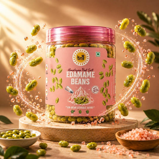 Himalayan Pink Salt Edamame Beans