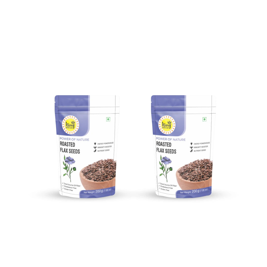 Roasted Flax Seeds | King Uncle