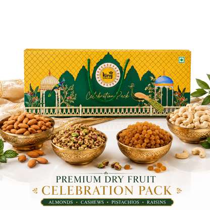 Premium Dry Fruit Celebration Pack Including Rakhi