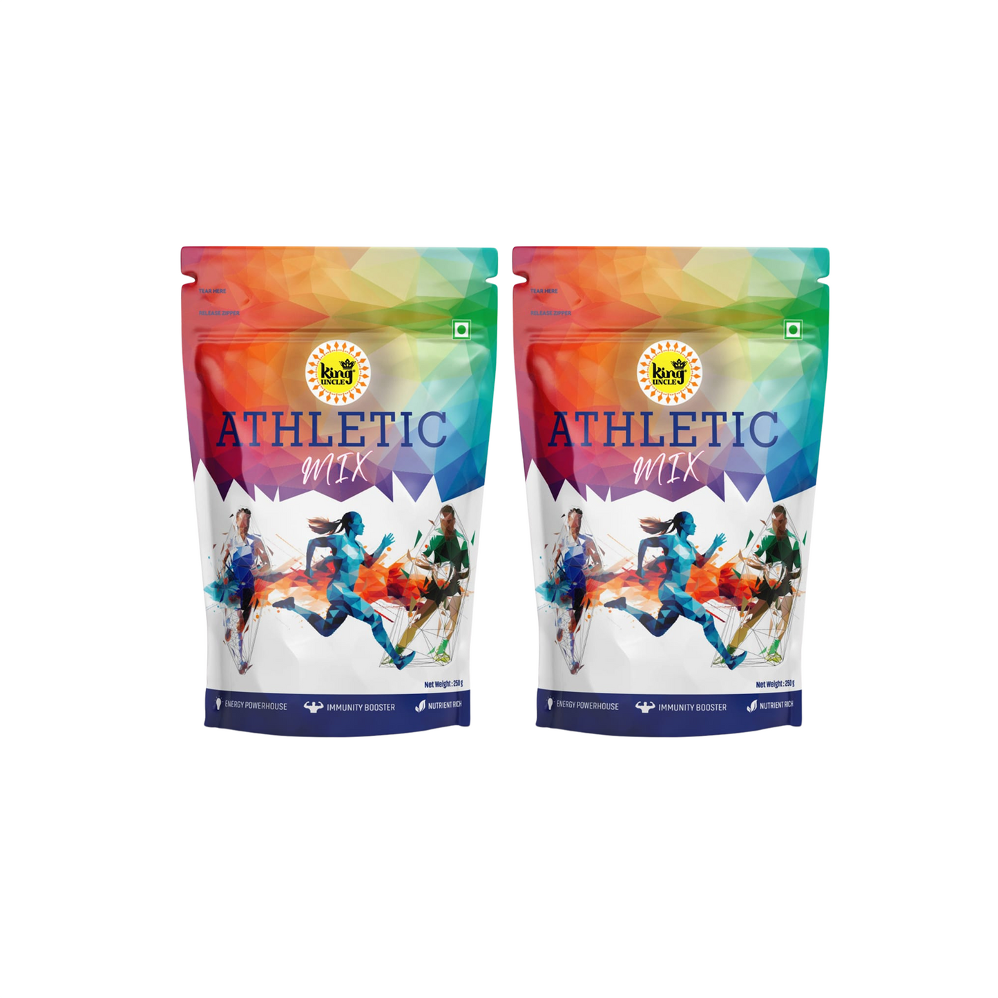 Athletic Mix Nuts Seeds Energy Pack | King Uncle